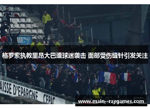 格罗索执教里昂大巴遭球迷袭击 面部受伤缝针引发关注